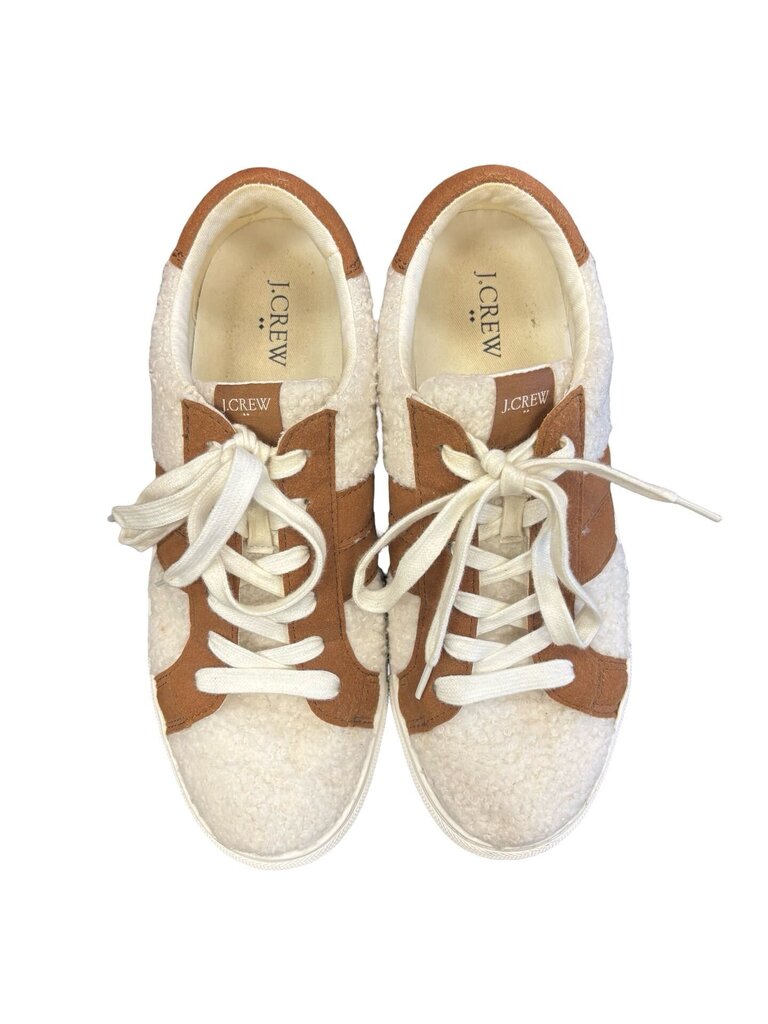 J.Crew Brown and Cream Sneakers
