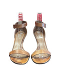 Gucci Brown Heeled Sandals