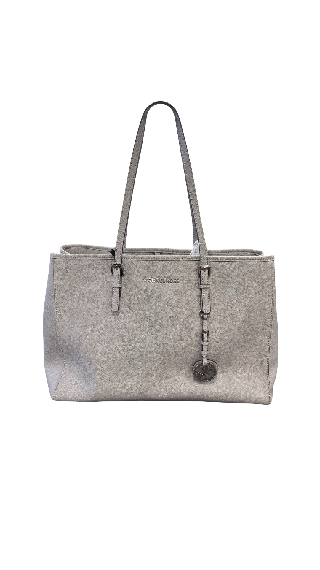 Michael Kors Gray Jet Set Travel Tote Bag