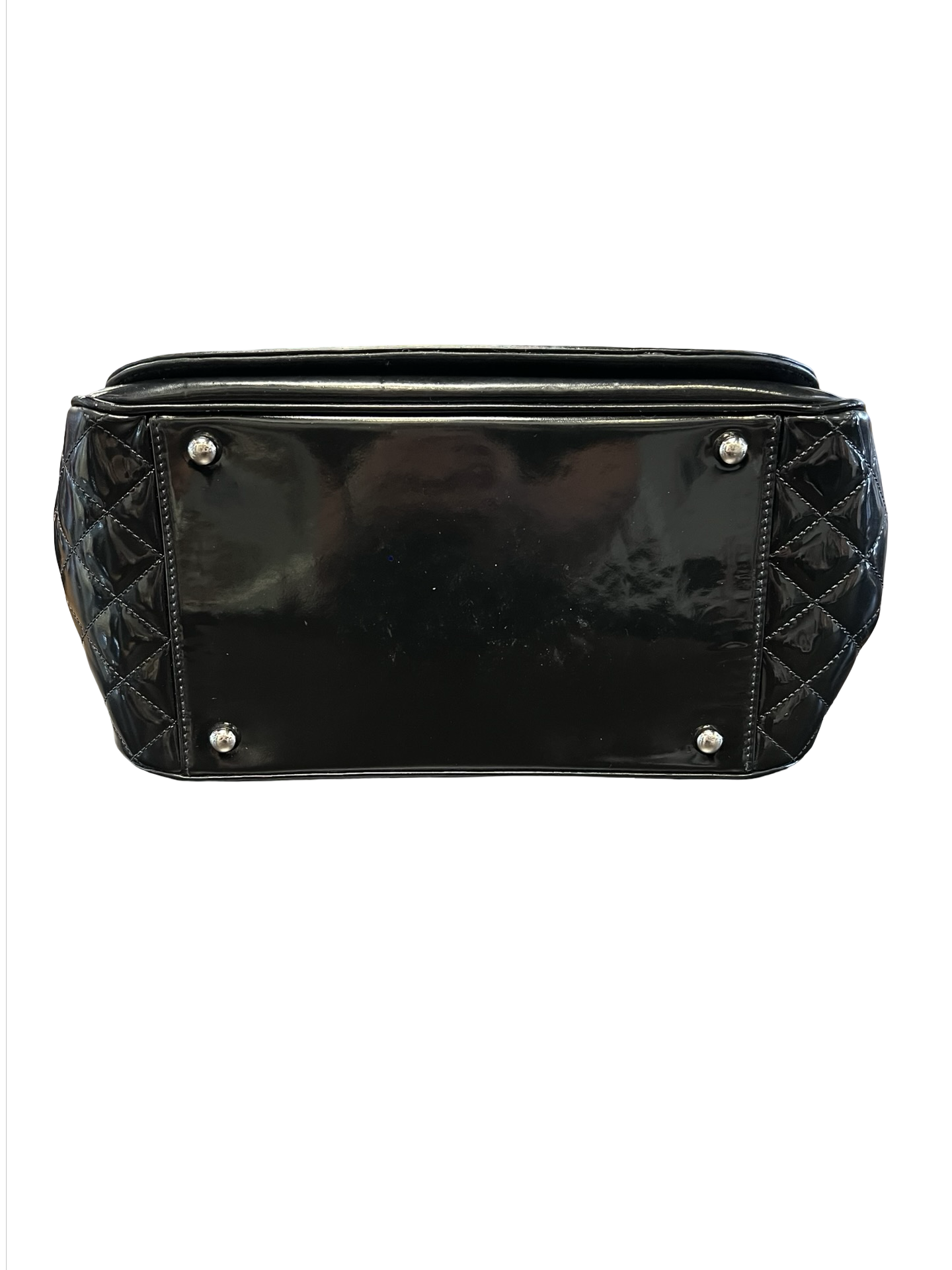 Chanel Vinyl Lipstick Accordion Flap Bag