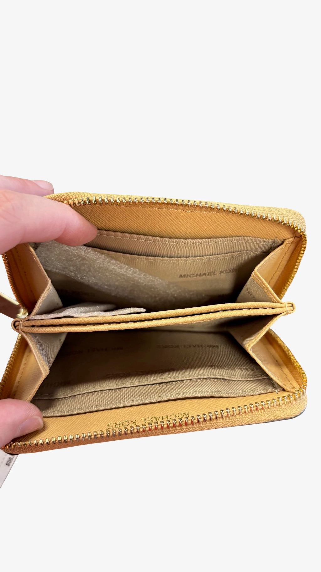 Michael Kors Tan Leather Wallet