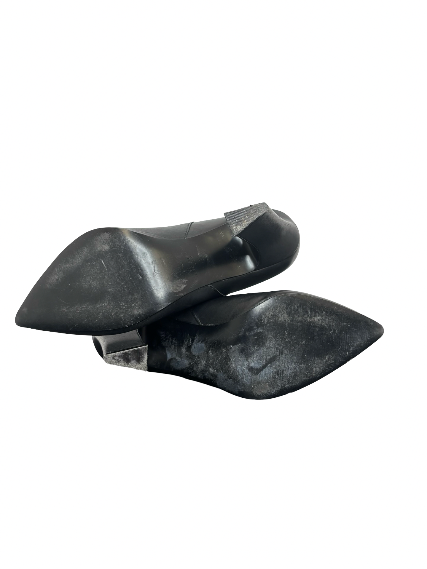 Women's Marc Fisher Black Leather Ankle Boots
