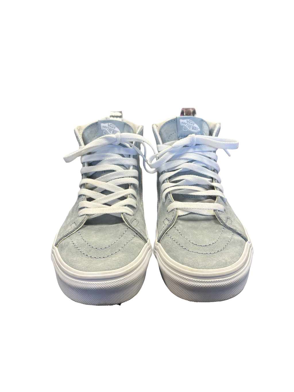 Vans SIZE 8 Sk8-Hi High-Top Sneakers in Light Blue