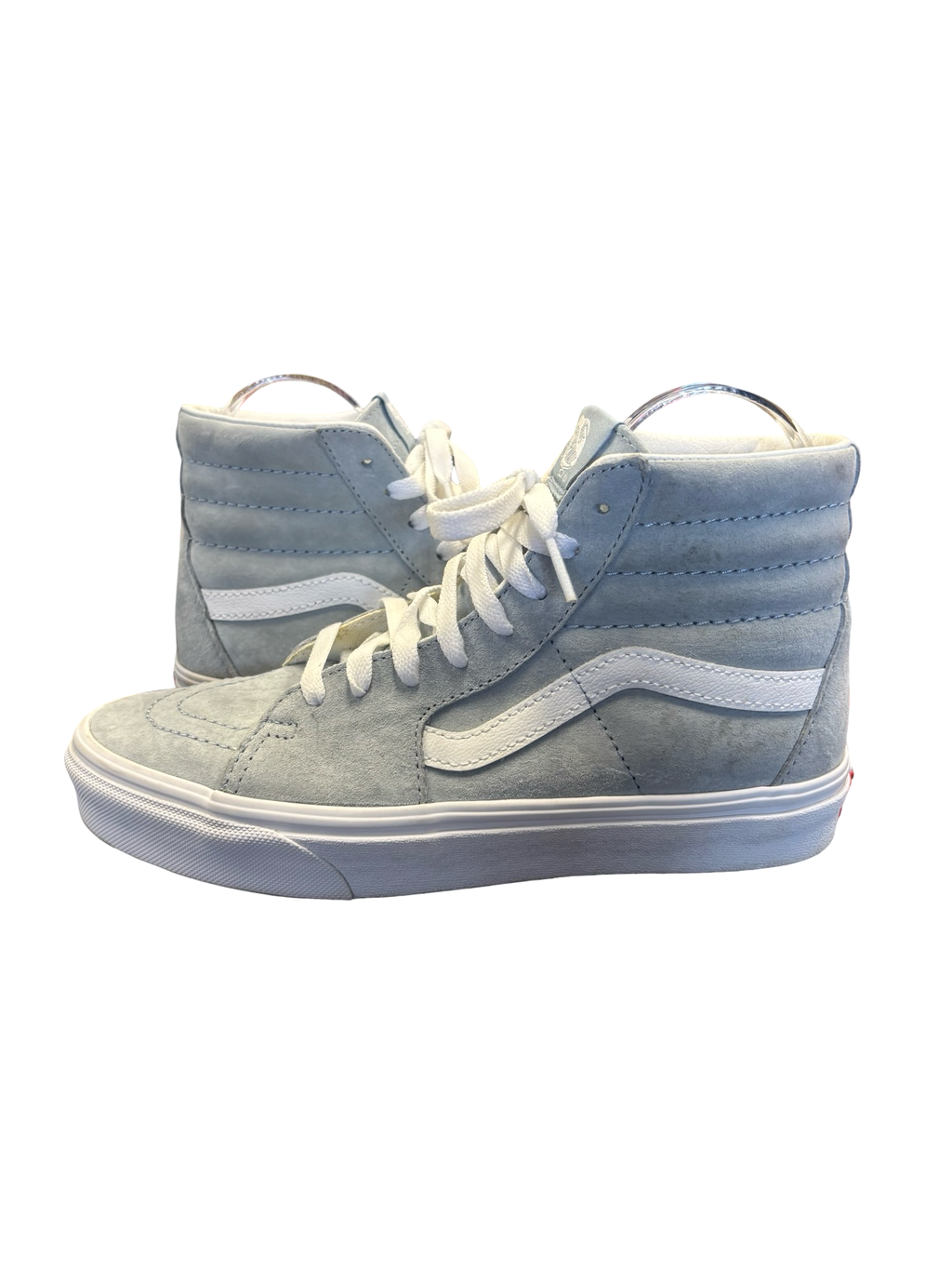 Vans SIZE 8 Sk8-Hi High-Top Sneakers in Light Blue