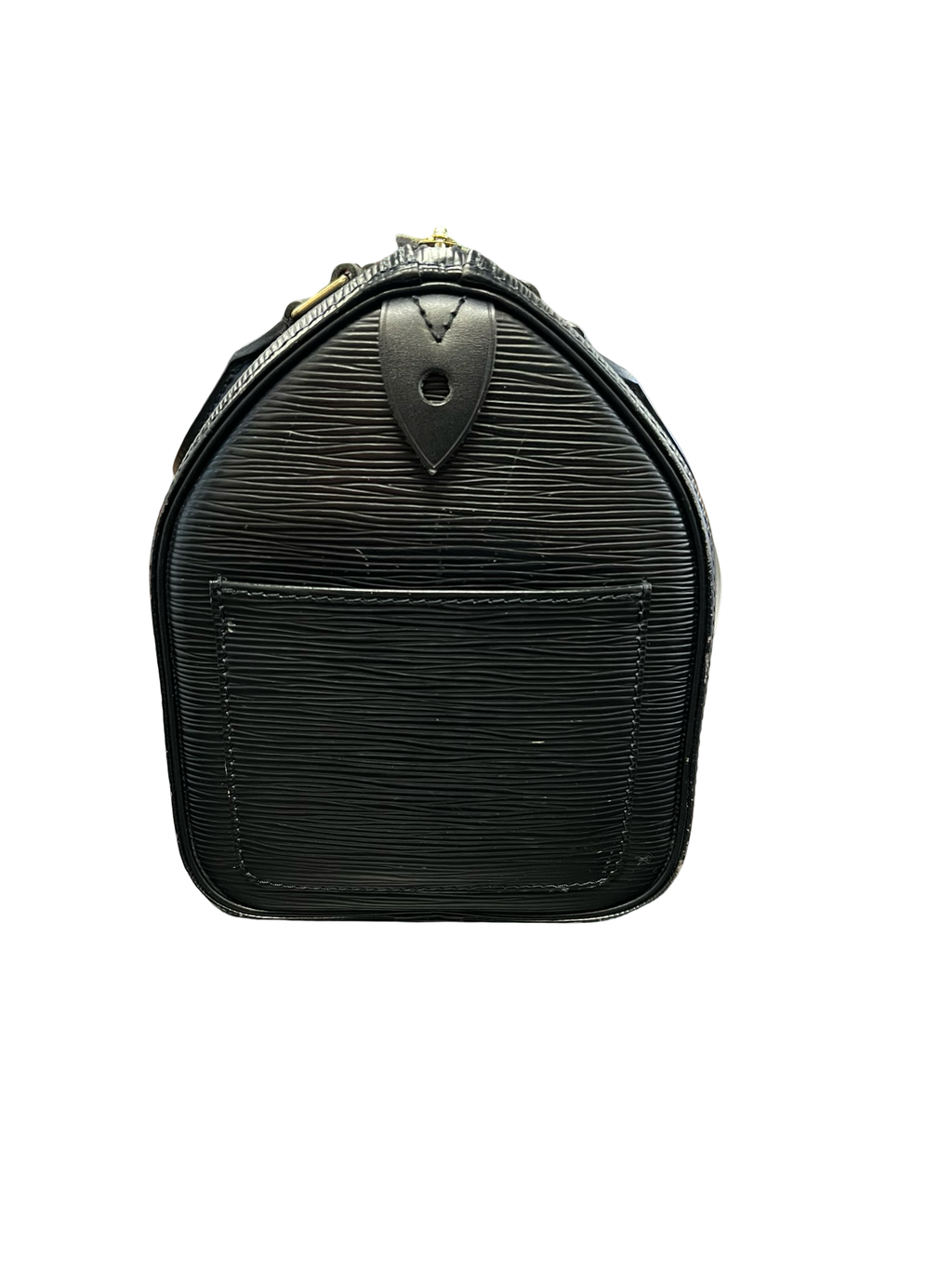 Louis Vuitton Black Speedy 25 Leather Handbag