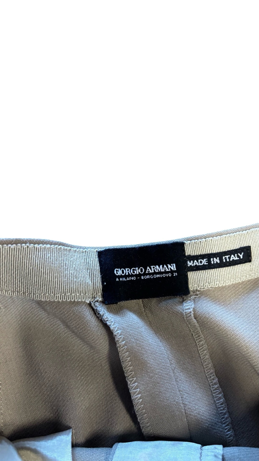 Size 44 Giorgio Armani Women's Beige Blazer and Pant Set