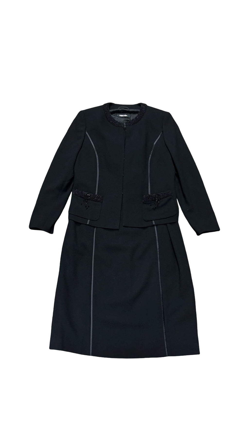 Size 42 Escada Black Dress