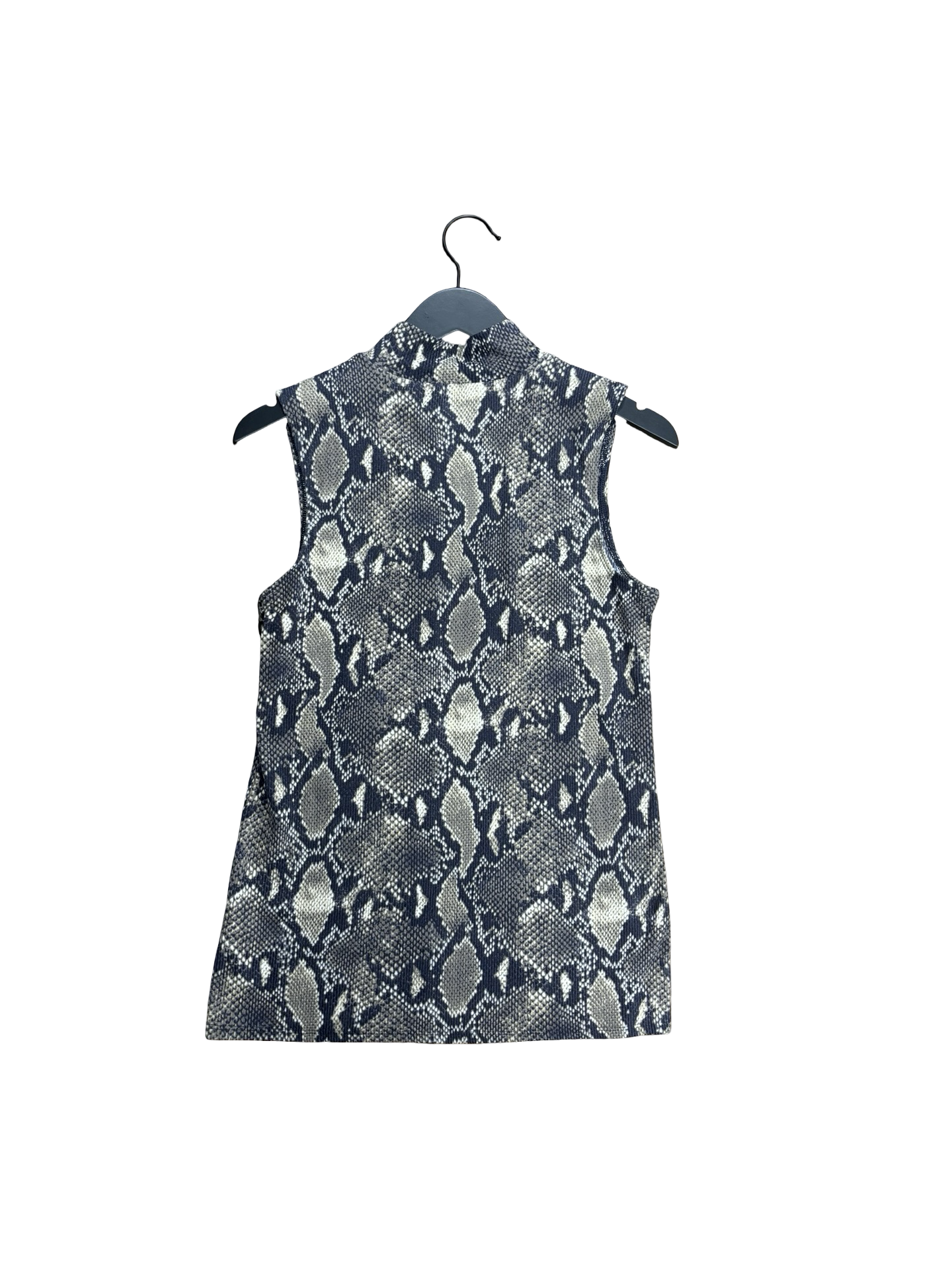 Snake Print Sleeveless Top