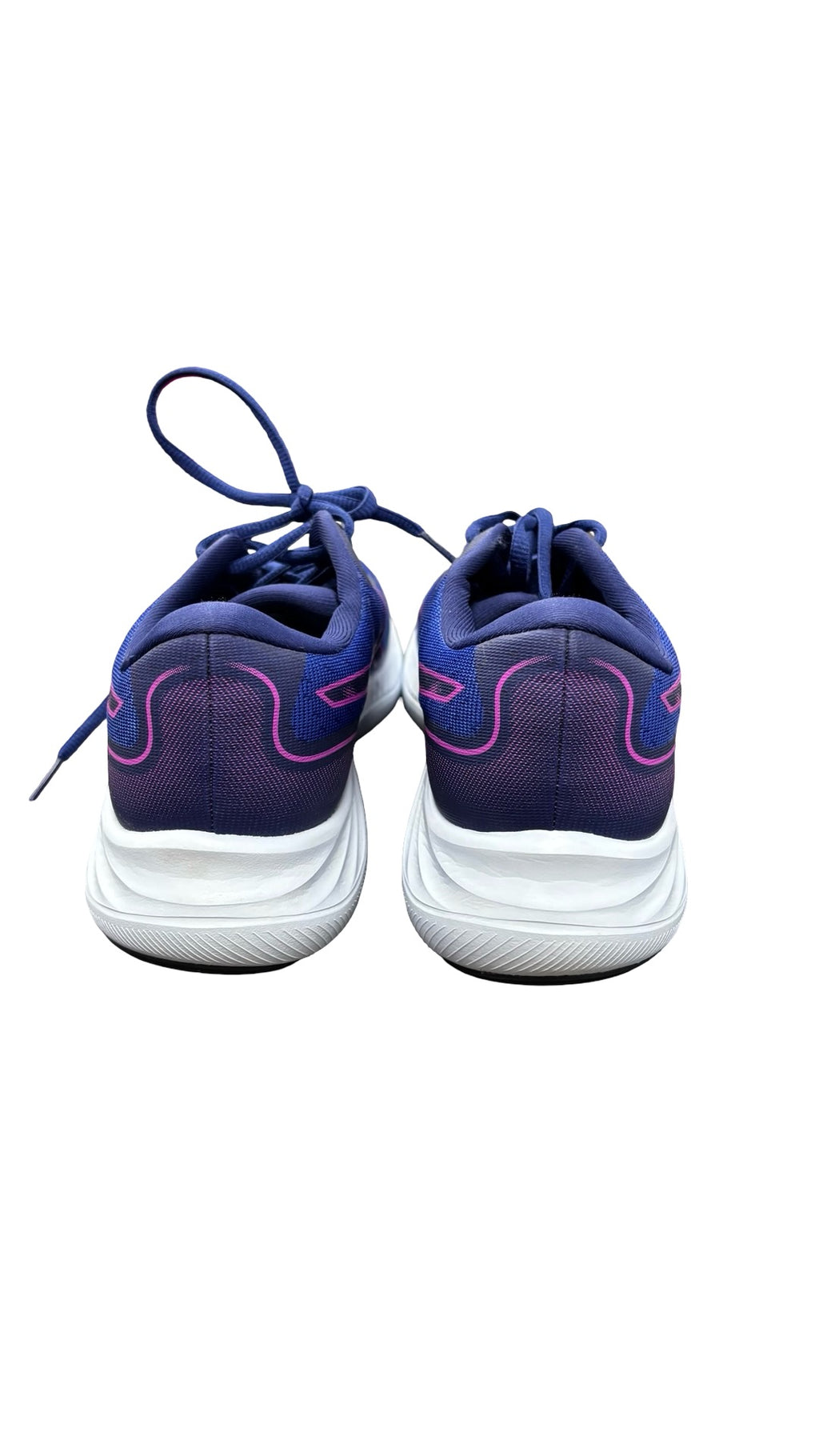 Size 8.5 ASICS Running Shoes Blue and Pink