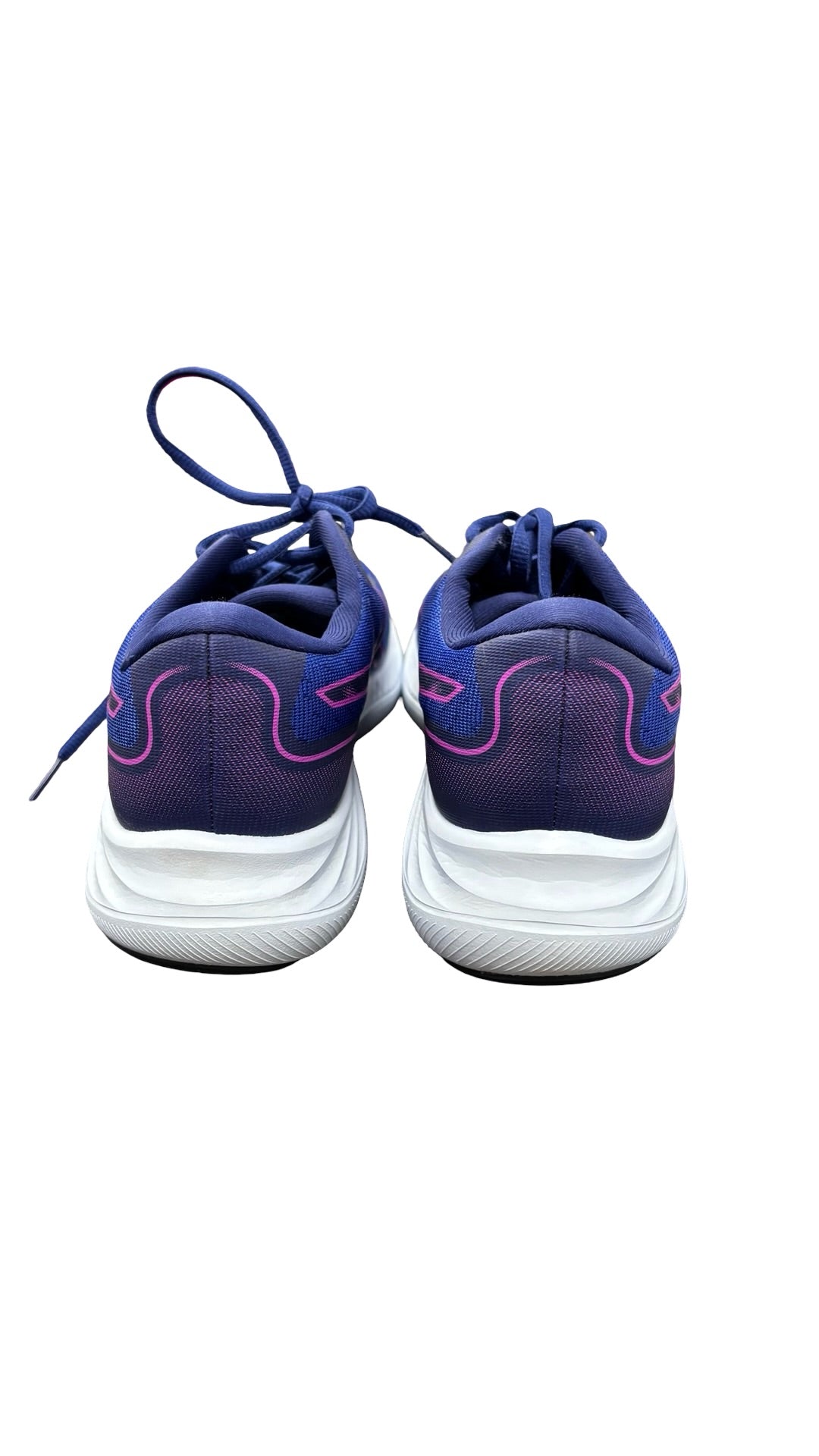Size 8.5 ASICS Running Shoes Blue and Pink