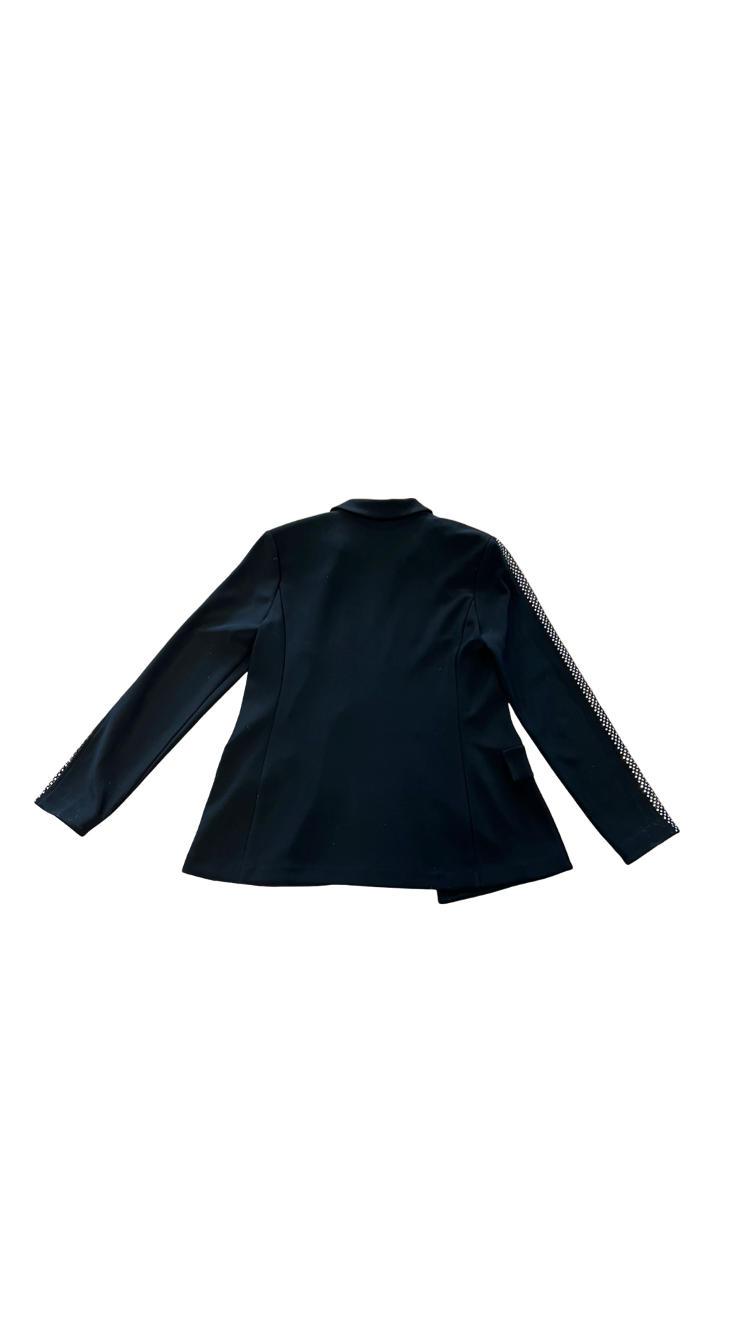 Size 6 Joseph Ribkoff Women's Black Jacket with Rhinestone Accents