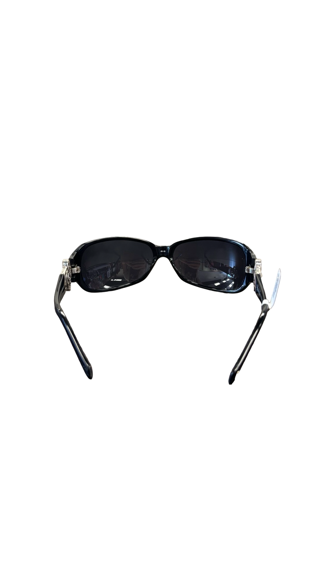 Designer Black Sunglasses with Decorative Frames