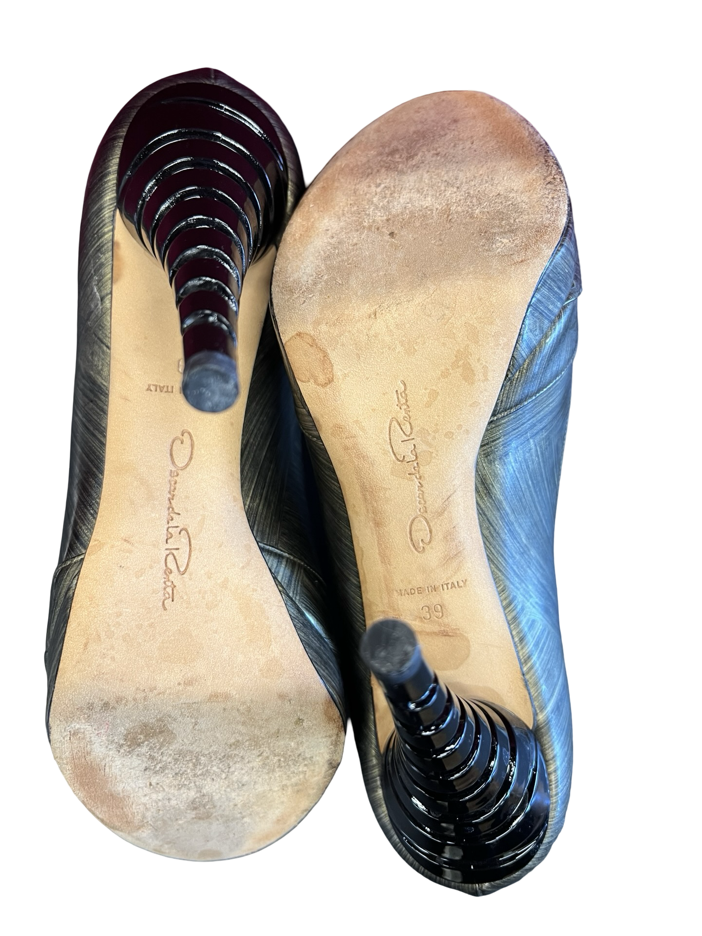 Oscar de la Renta Open Toe Heels
