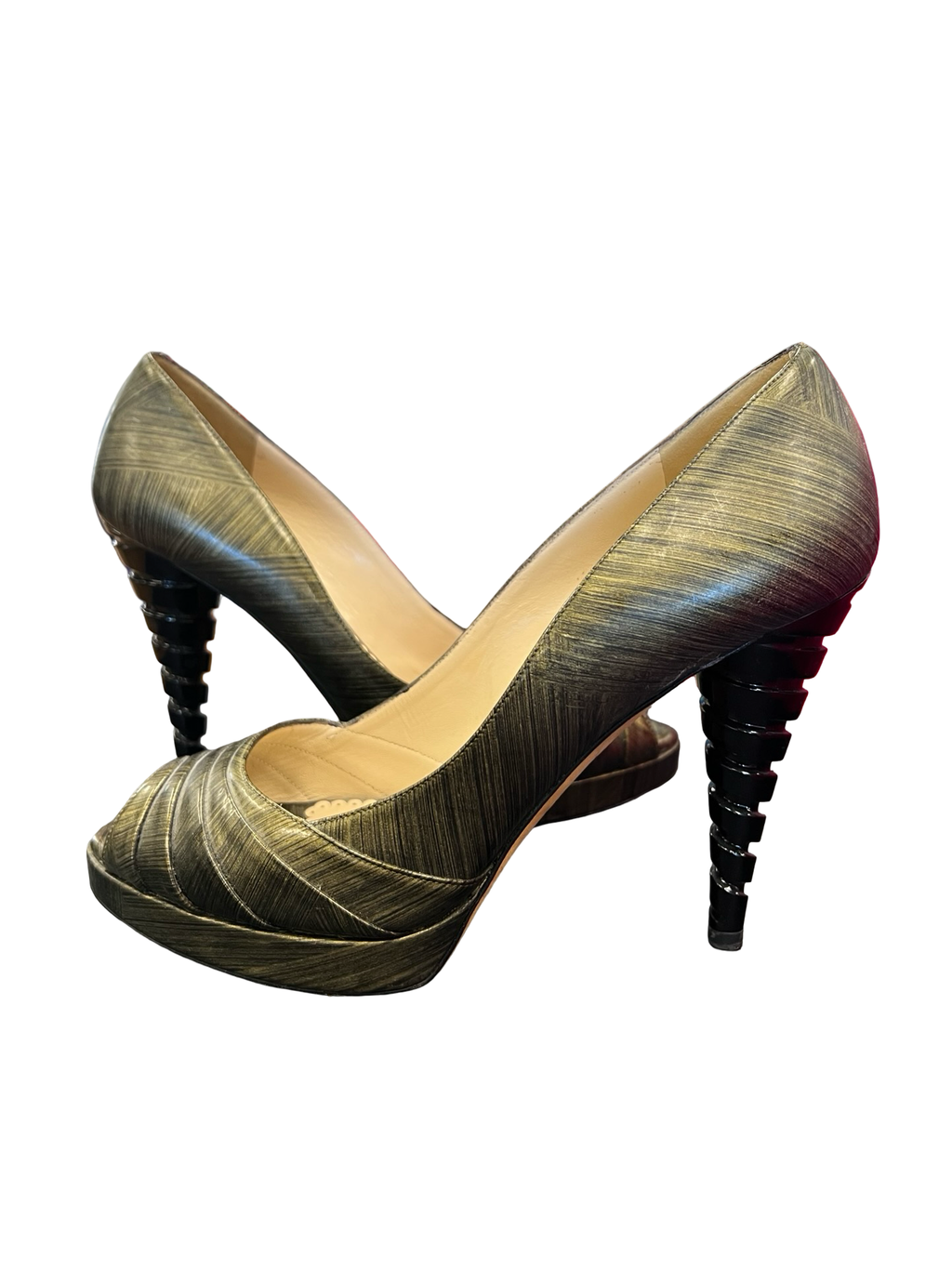 Oscar de la Renta Open Toe Heels
