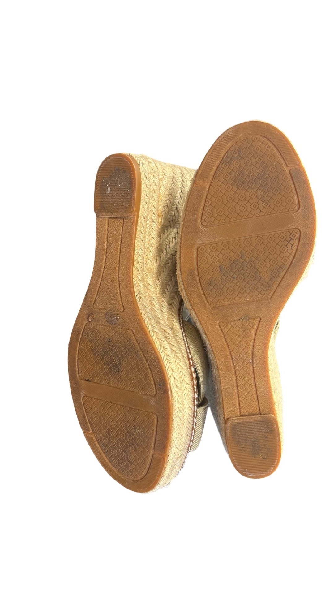 Size 8.5 Tory Burch Adonis Espadrille Wedge Sandals