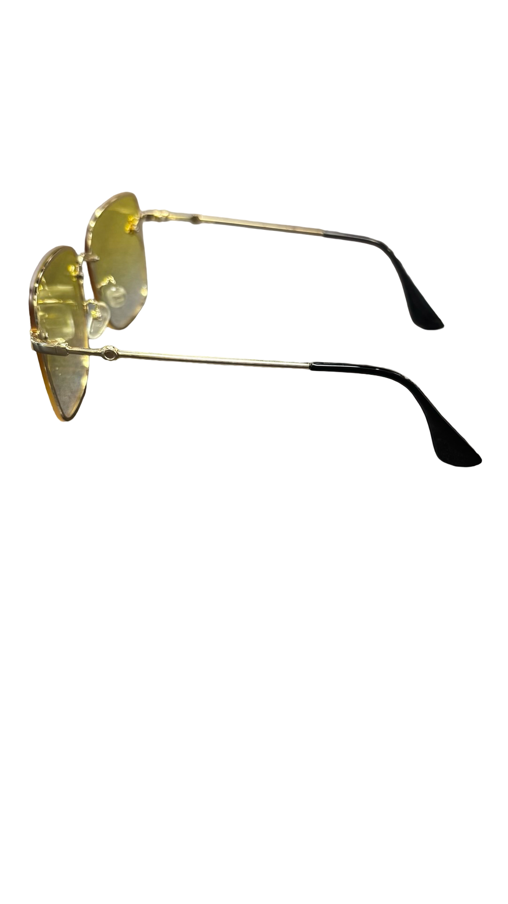Yellow Lens Square Frame Sunglasses