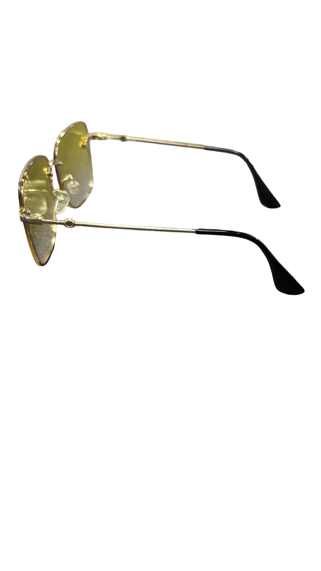 Yellow Lens Square Frame Sunglasses