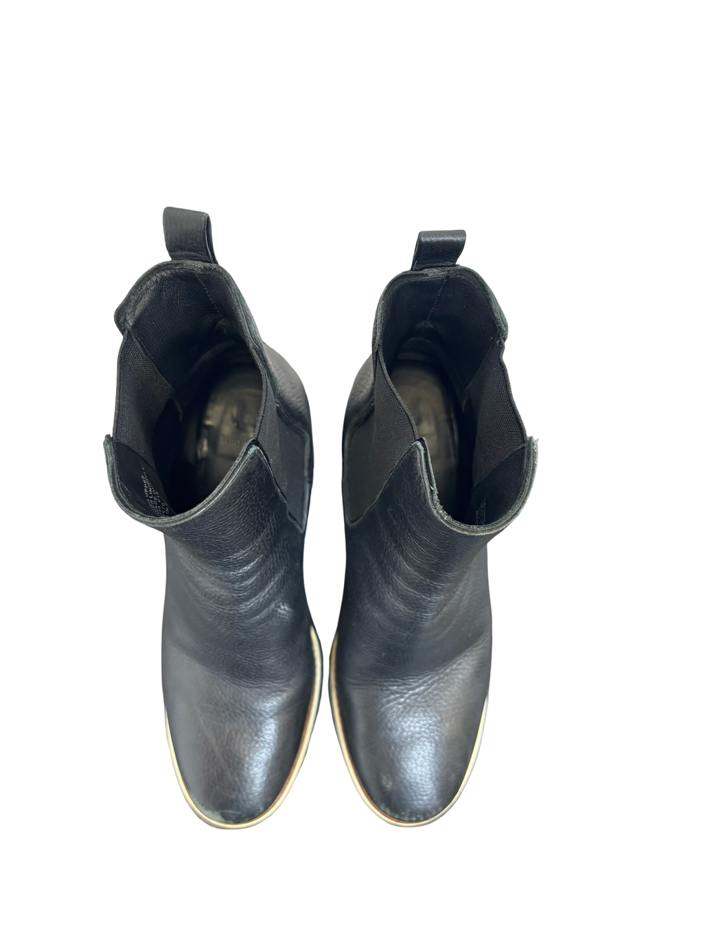 Tory Burch Black Leather Ankle Boots