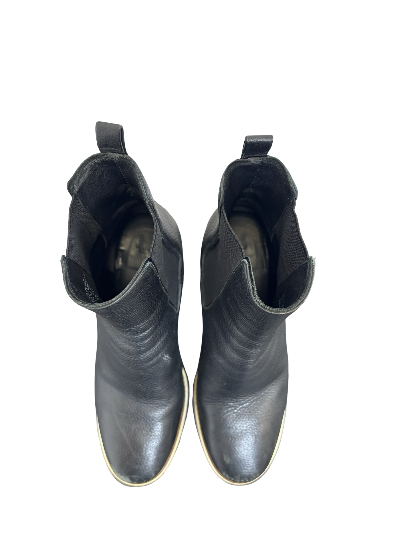 Tory Burch Black Leather Ankle Boots