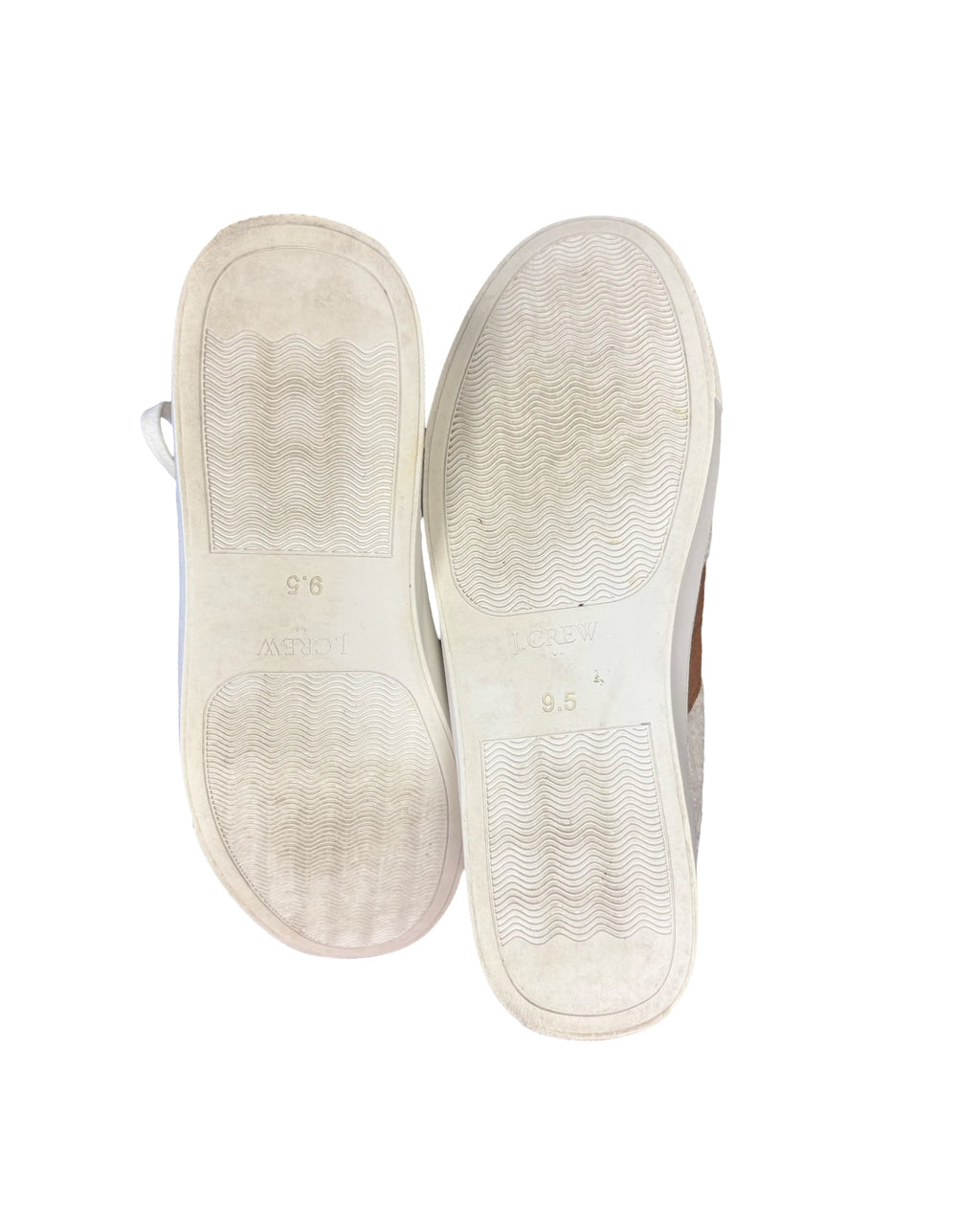 J.Crew Brown and Cream Sneakers