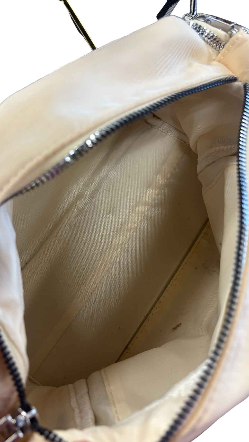 Bimba Y Lola Beige Crossbody Bag