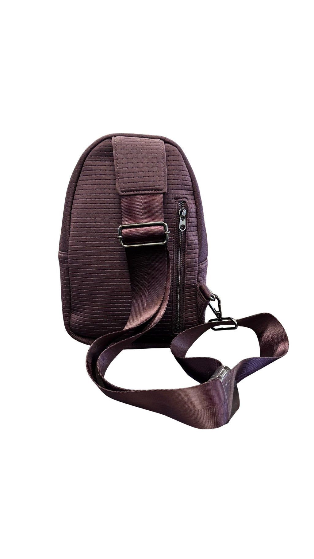 Chico's Purple Quilted Crossbody Bag