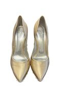 Size 7 Casadei Elegant Gold High Heels