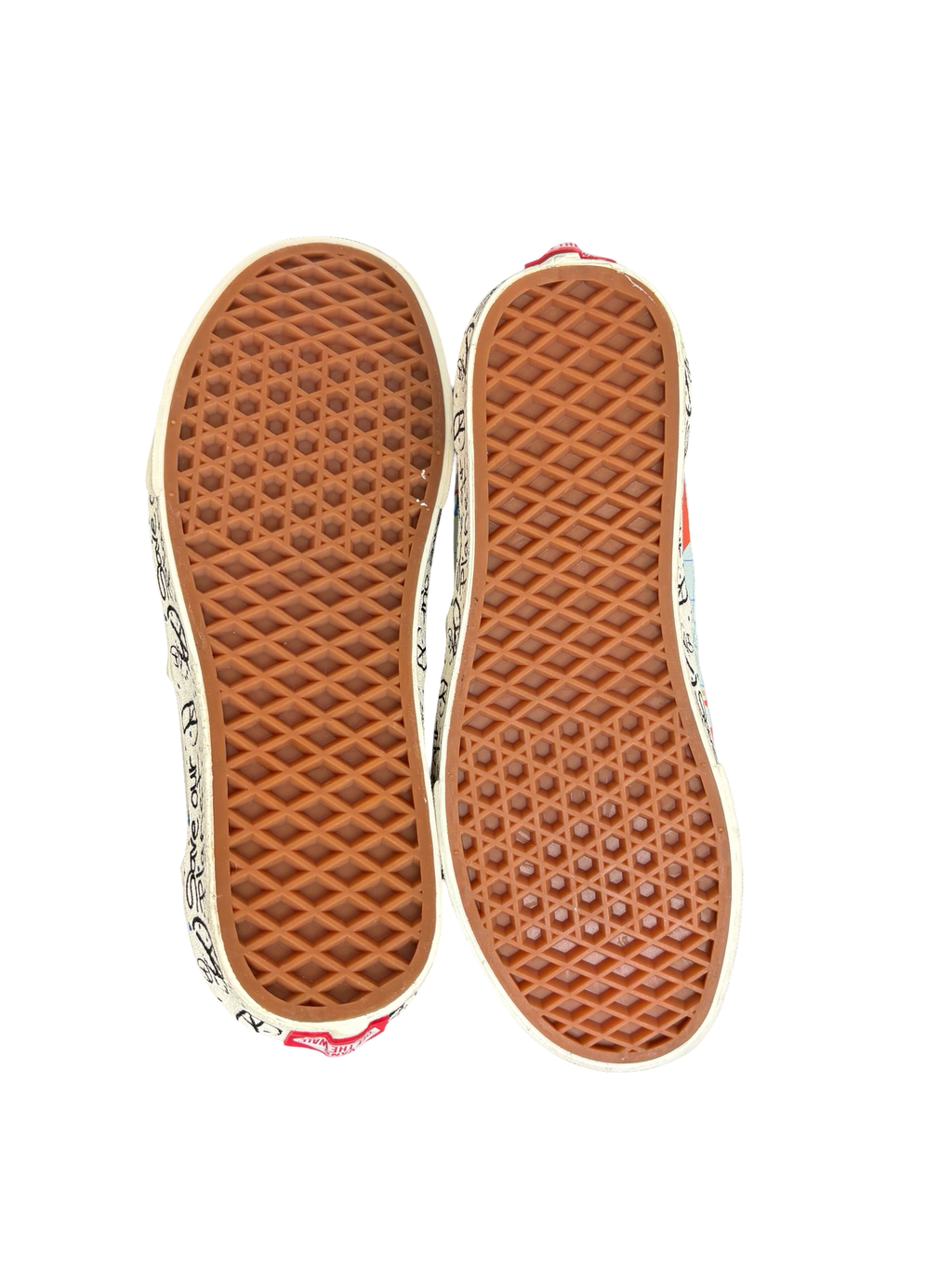 Vans World Map Print Sneakers